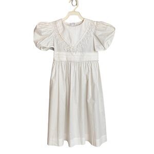 Ruth Of Carolina Dress Vintage 90s First Communion Flower Girl Gown Cottage 6X